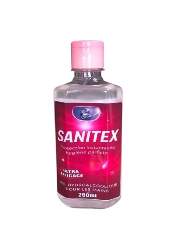 SANITEX 250 ML – DESINFECTANT POUR LES MAINS DE CLARA